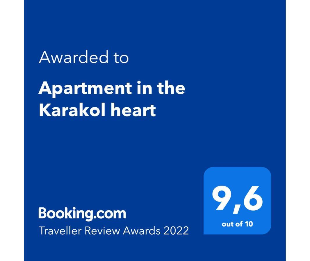 Apartment In The Karakol Heart Bagian luar foto